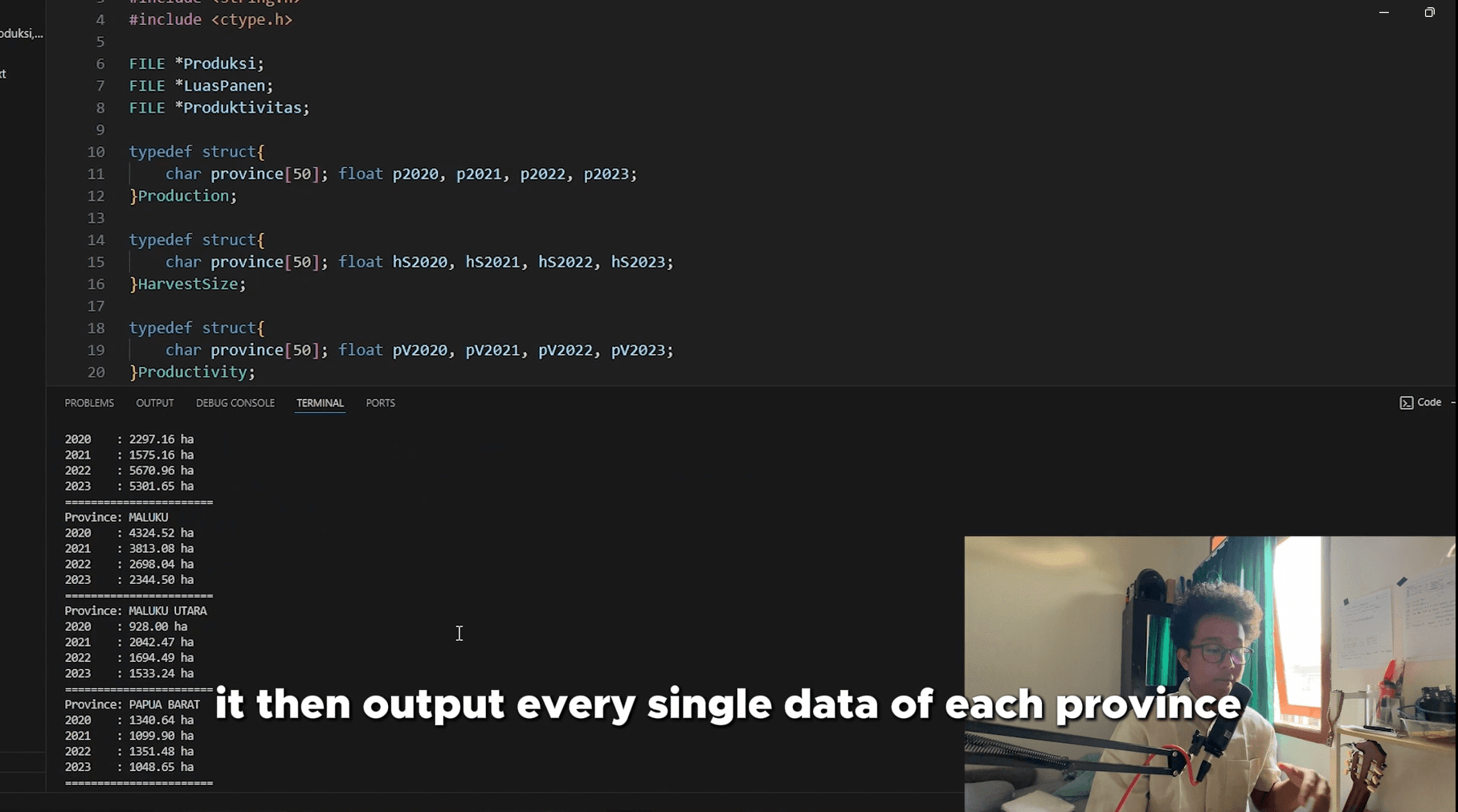 Agricultural Data Analyzer